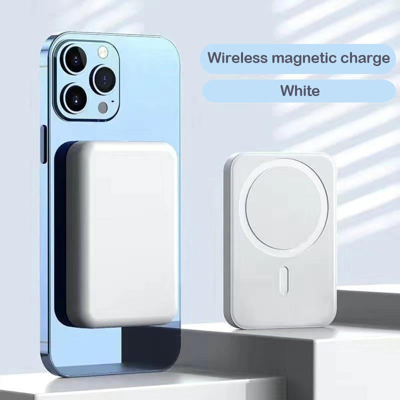 15W Fast Charging Portable Charger, 5000-10000Mah Magnetic Charging Portable Charger, Battery Only Magsafe, 15/14/13/12 Series Wireless Automatic